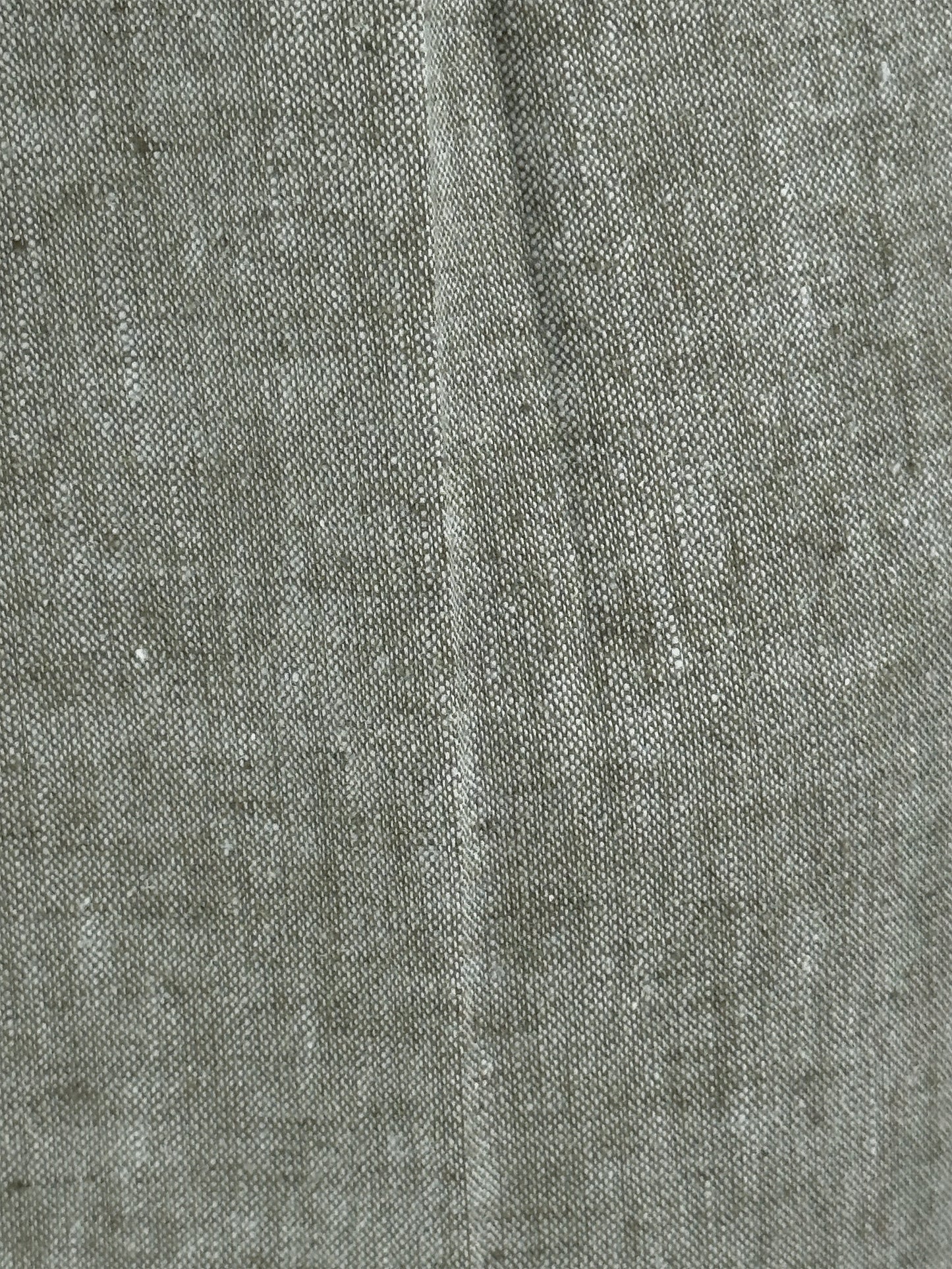 Pantalone sportivo in Lino-Cotone lavato - color Verde - Slim fit image 2